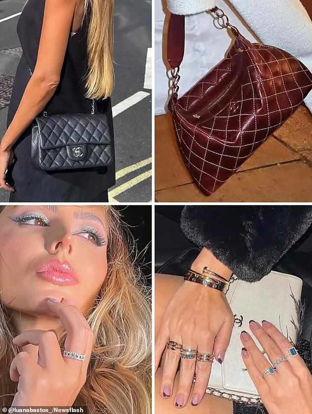 Among the stolen items were Chanel handbags and diamond rings