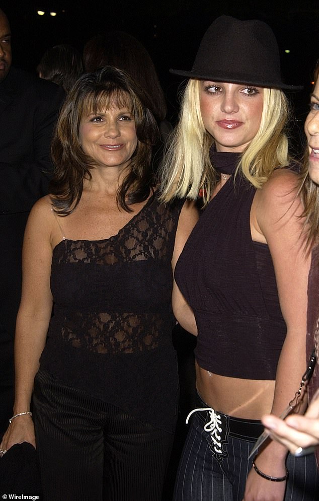 She has also fallen out with other family members who she blamed for being complicit; pictured with her mother Lynne Spears in Los Angeles