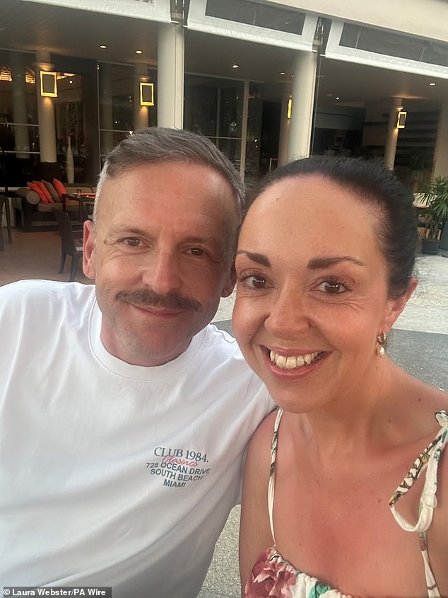 Laura and Paul Webster, from Birmingham, are stuck in Phuket, Thailand and have been told by their travel agent that there are no available flights to get them home during the next two weeks