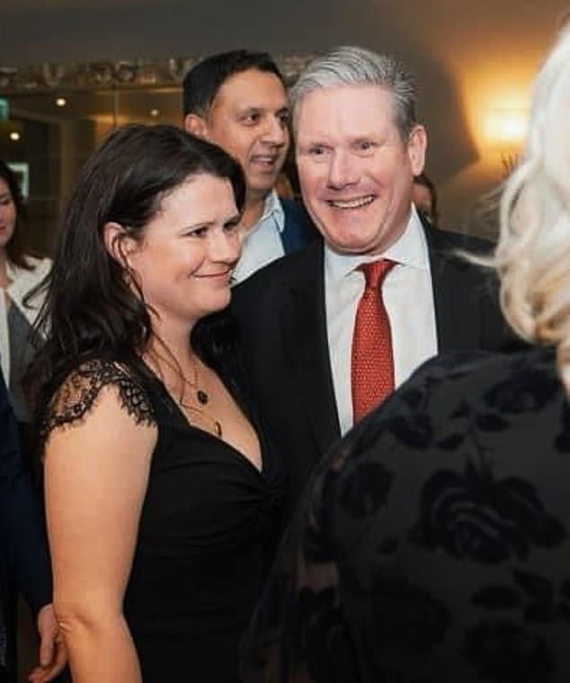 Ms Reid, the MP for East Kilbride and Strathaven, pictured with Prime Minister Sir Keir Starmer in February 2024