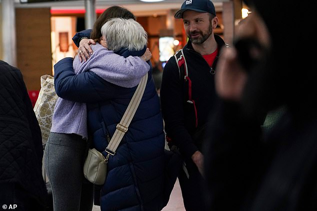After long delays and a nerve-wracking wait, the first Brits to arrive back home spoke of their experiences of being stuck in a conflict-hit Middle East