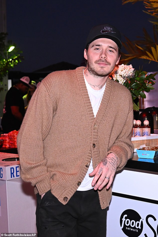 Brooklyn failed to publicly reach out to Cruz on his milestone 21st birthday last week and snubbed his birthday message this week (pictured in February)