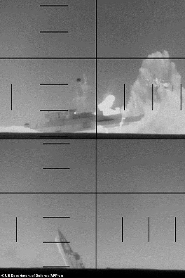 A video released by the US Department of Defense on March 4, 2026, shows what they say is footage of a US Navy submarine firing on and sinking an Iranian warship