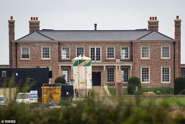 In the past the property has been referred to as the ' Morrisons mansion' due to its similarity to the supermarket chain.