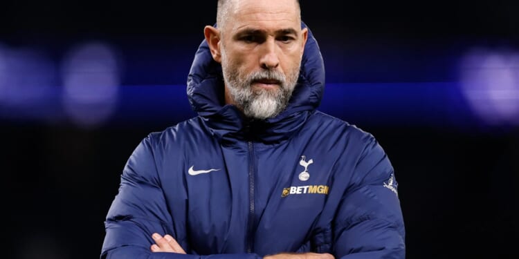 Tottenham make decision on Igor Tudor's future after losing first three games in charge and relegation fears mounting