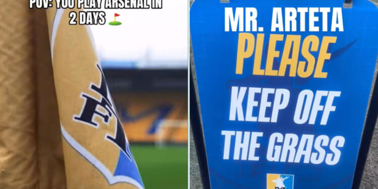 Mansfield take aim at Arsenal's set-piece tactics with cheeky social media jibe following Fabian Hurzeler's meltdown