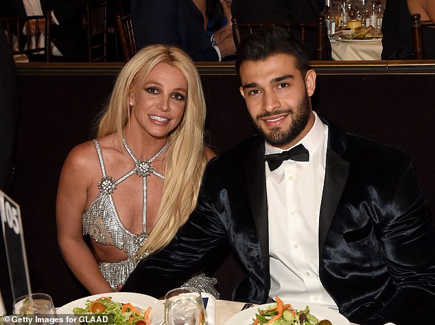 Britney wed model and dancer Sam Asghari in 2022 but the couple divorced two years later. She was also said to be pregnant with his child but had lost the baby (pictured in 2018)