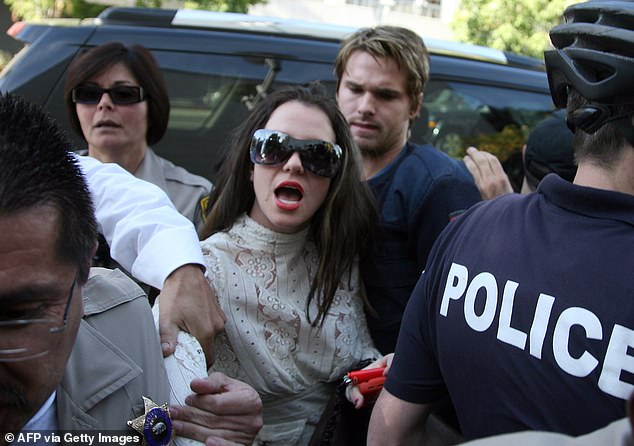 Britney was initially entered into the conservatorship on February 1, 2008 after she refused to relinquish custody of her sons to ex Kevin Federline and she was committed to the psych ward (pictured January 2008 at a hearing regarding visitation rights for her sons)