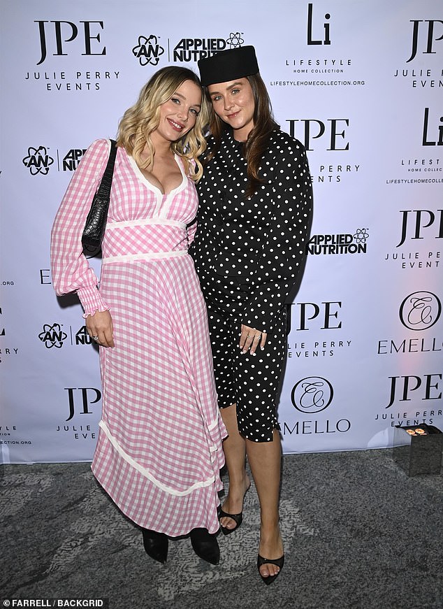 Helen enjoyed a reunion with her former Coronation Street co-star Brooke Vincent as they posed for snaps together