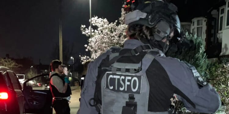 Four men arrested at gunpoint by counter-terror cops over 'Iranian spying plot aimed at Jewish targets in UK'