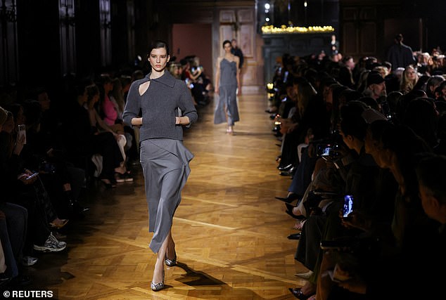 The Spice Girl showcased her Fall/Winter 2026 women's ready-to-wear looks to a star-studded crowd, including her beloved family