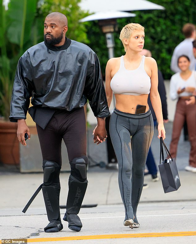 Saxon was hired in 2021 as a project manager to renovate West¿s Malibu mansion and is alleging unpaid wages, hazardous working conditions, and wrongful termination; (West and Censori in 2023)