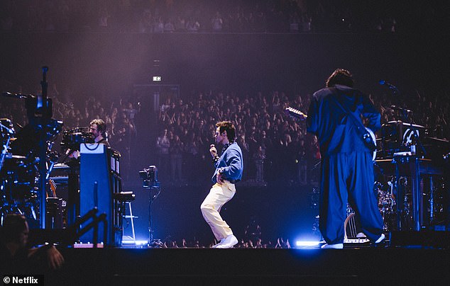 It was announced earlier this week that the full performance will be available to watch on Netflix globally from Sunday March 8 at 7pm GMT