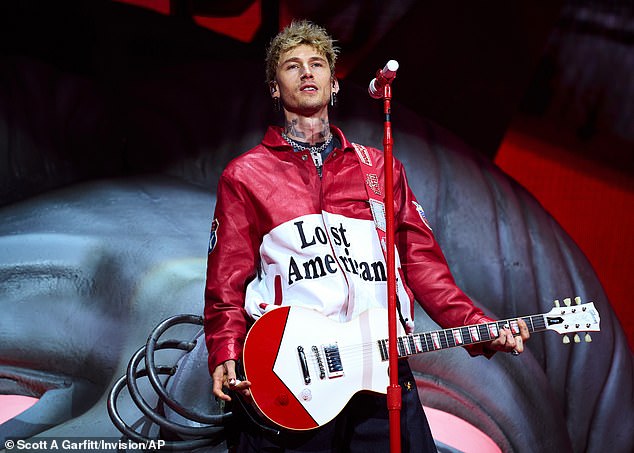 The performer is currently in the midst of his Lost Americana Tour which kicked off late last year in November; seen in London on Thursday