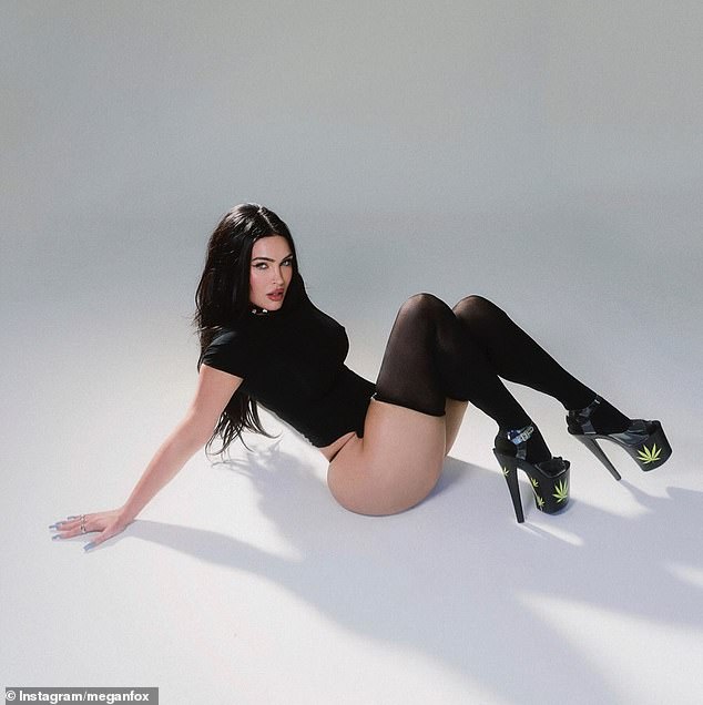 The Jennifer's Body star had shared an assortment of racy snaps as she returned to the social media platform