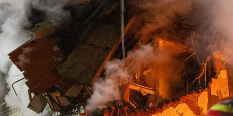 Two children killed as Putin unleashes deadly missile and drone onslaught on Ukraine