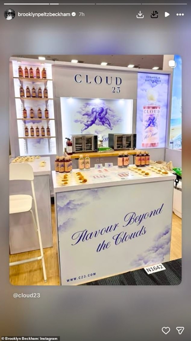 Brooklyn meanwhile did not mention the show on his socials and was instead promoting his hot sauce brand Cloud 23