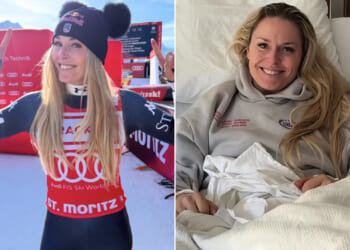 'Why am I crying?' - Lindsey Vonn in tears as she reveals she's about to lose precious title after horror Olympic crash