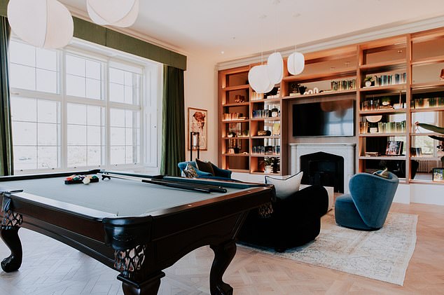 The starry suites come with a pool table or a piano, ensuring entertainment for the superstars who've come to love this tucked away Glaswegian pile, which is just ten minutes from the airport