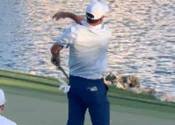 'A little silly' - Watch furious Scottie Scheffler's shocking reaction as world No1 golfer misses 10ft putt