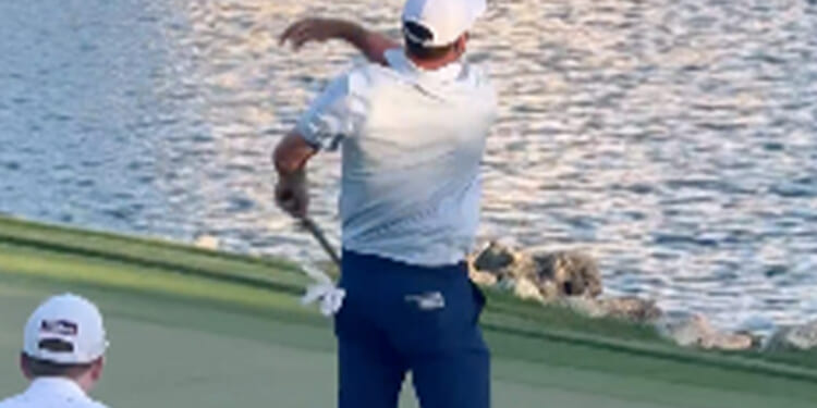 'A little silly' - Watch furious Scottie Scheffler's shocking reaction as world No1 golfer misses 10ft putt