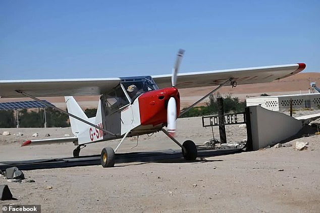 Professor Wilson and Mr Lowe designed both GPS collars and cameras to track them - which were fitted to the aircraft - with the footage being impossible to film by hand held cameras.