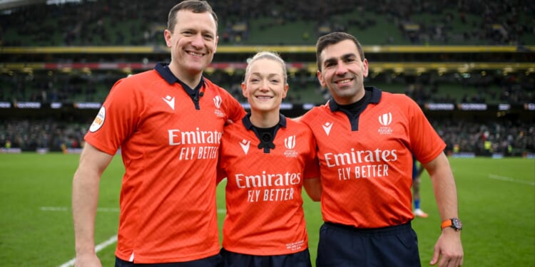 Who is Italy vs England referee Luc Ramos?