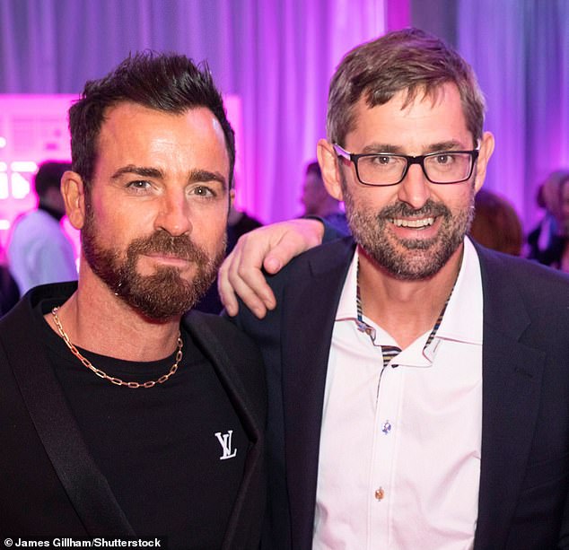 While Justin goes by 'ther-oh', British documentary maker Louis (right) goes by 'ther-oo' and the pair have been unable to agree on which pronunciation is correct