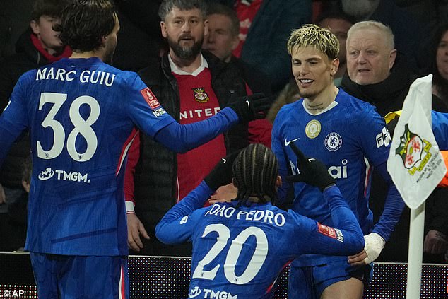 Alejandro Garnacho scored for Chelsea in extra-time after the Blues were pushed all the way