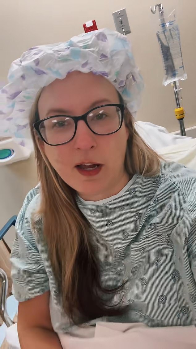 Tussey had shared her cosmetic surgery journey with more than 25,000 fans on TikTok, posting videos in the days leading up to the operation on February 25