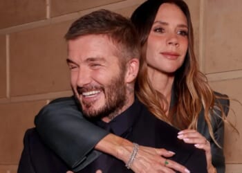 Victoria and David Beckham share sweet loved-up moment after her emotional PFW show and Brooklyn feud