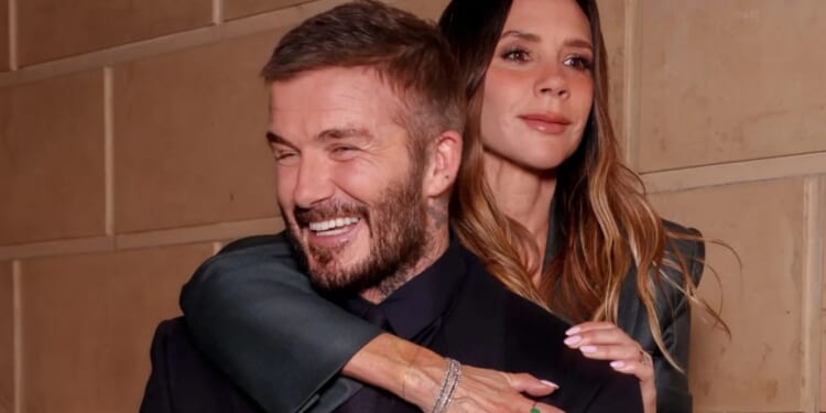 Victoria and David Beckham share sweet loved-up moment after her emotional PFW show and Brooklyn feud