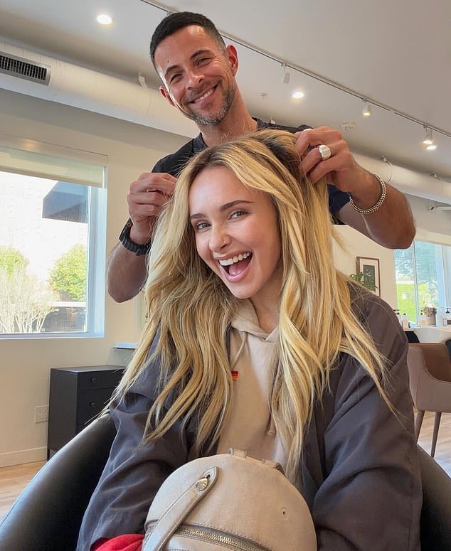 'Fun, laughs, and good hair days with the fabulous @erickohair,' she captioned the snap, keeping her fans swooning over the transformation