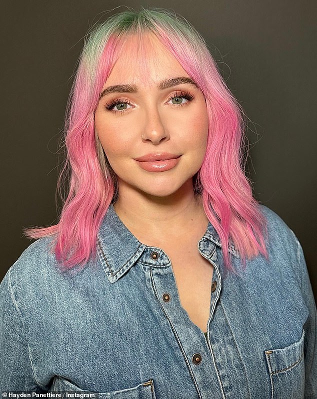 In 2025, Hayden gave an update on her hair as she visited stylist Becker Chicaiza after dealing with damage due to dying her locks