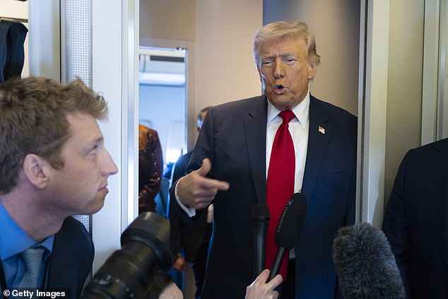 President Donald Trump admitted he may 'possibly' deploy US troops on the ground in Iran , but said there would have to be a 'very good reason' for him to do so