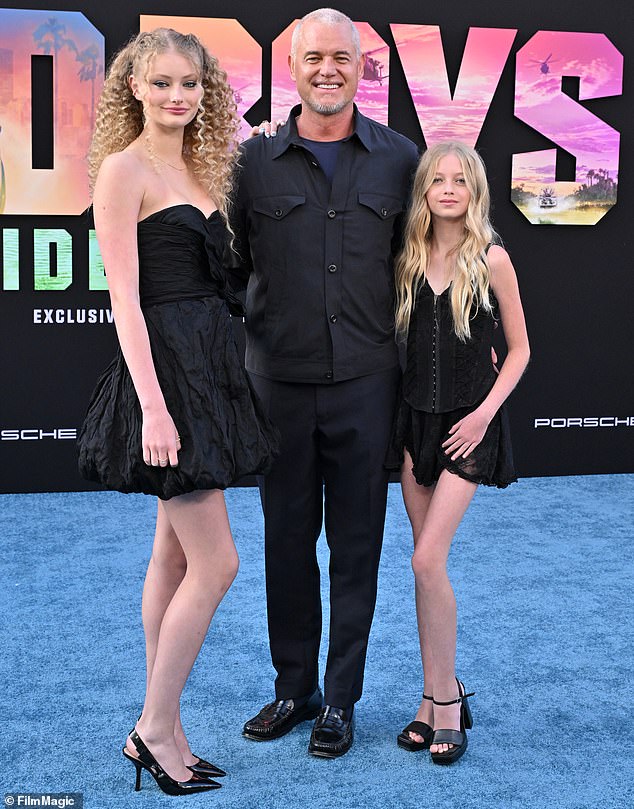 The fundraiser was set up by close friends of the late actor to help support his daughters and has since nearly reached its goal of $500k; Dane and his daughters seen in 2024 in Hollywood