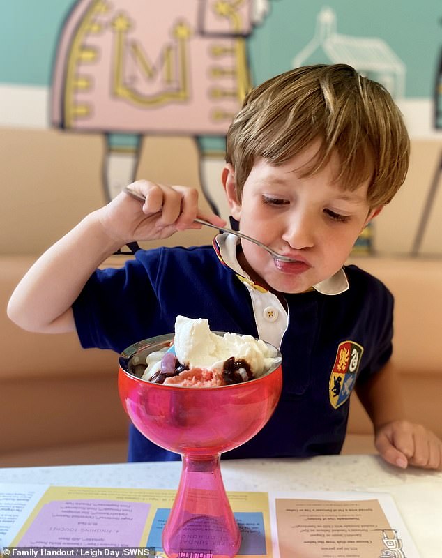 Benedict vomited twice before collapsing, and was pronounced dead in hospital a short while later