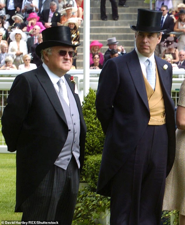 The Mail showed how Andrew and David Rowland (pictured at Ascot in 2006) jointly owned a company registered in the British Virgin Islands