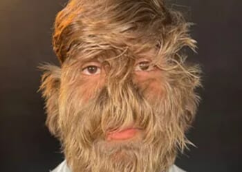 I have world’s hairiest face thanks to rare 'werewolf syndrome'