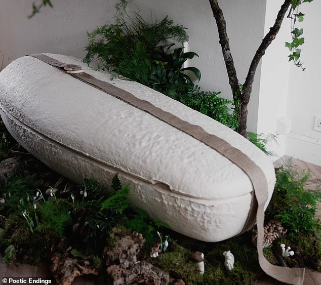 In addition to being good for the environment, families also like the fact that the Loop Living Cocoon is soft to the touch and rounded