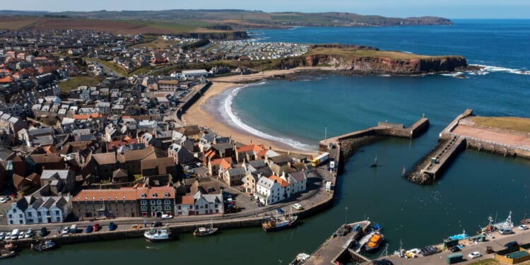 Pretty Scottish town with popular holiday park is home to Alan Carr's new Traitor's-like castle