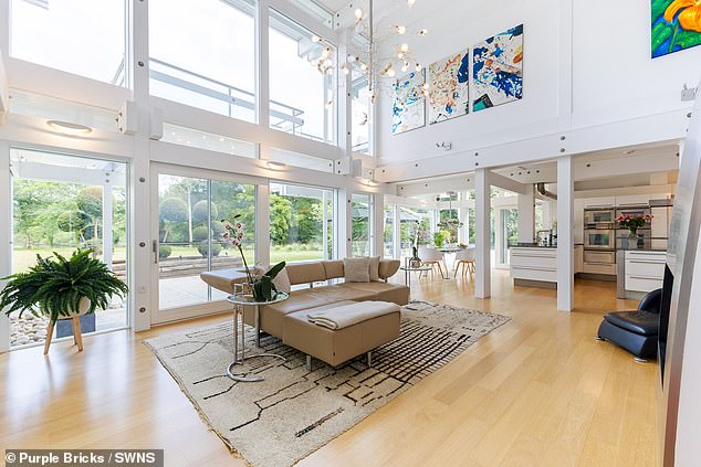 Massive floor to ceiling windows