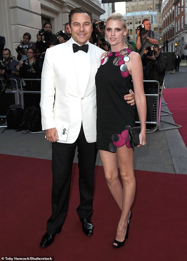 Walliams and Lara Stone divorced in 2015 after a five-year marriage, during which they welcomed their son (pictured in 2014)