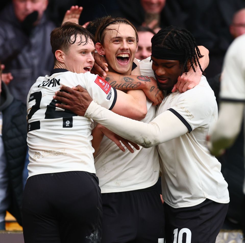 Port Vale v Sunderland, Emirates FA Cup, Fifth Round, Football, Vale Park, Stoke-on-Trent, UK - 08 Mar 2026