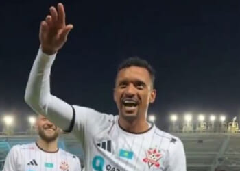 Man Utd hero, 39, shines on debut for Kazakhstan club then instantly wins over fans with chant