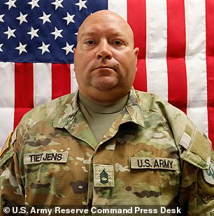 Sergeant 1st Class Noah L Tietjens, 42, of Bellevue, Nebraska