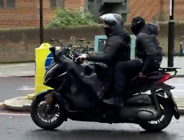 The men were filmed earlier that day by a neighbour, who thought they looked suspicious