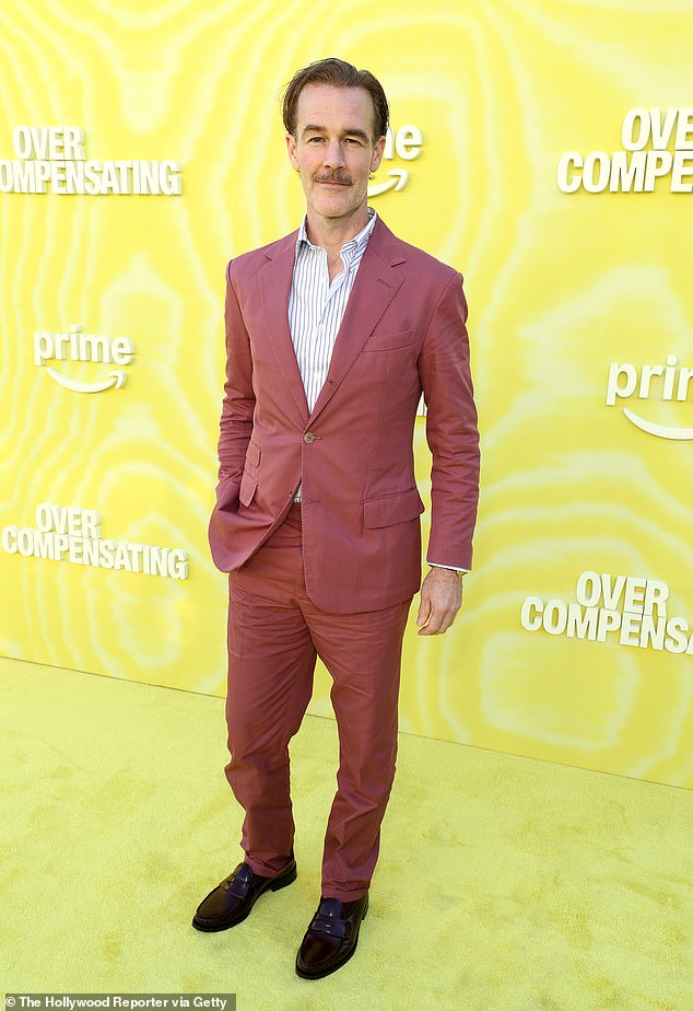 Van Der Beek died at the age of 48 on February 11 at his home in Austin, Texas after a battle with cancer . Back in late 2024, he revealed he had previously been diagnosed with cancer after a routine colonoscopy one year earlier; pictured in May 2025