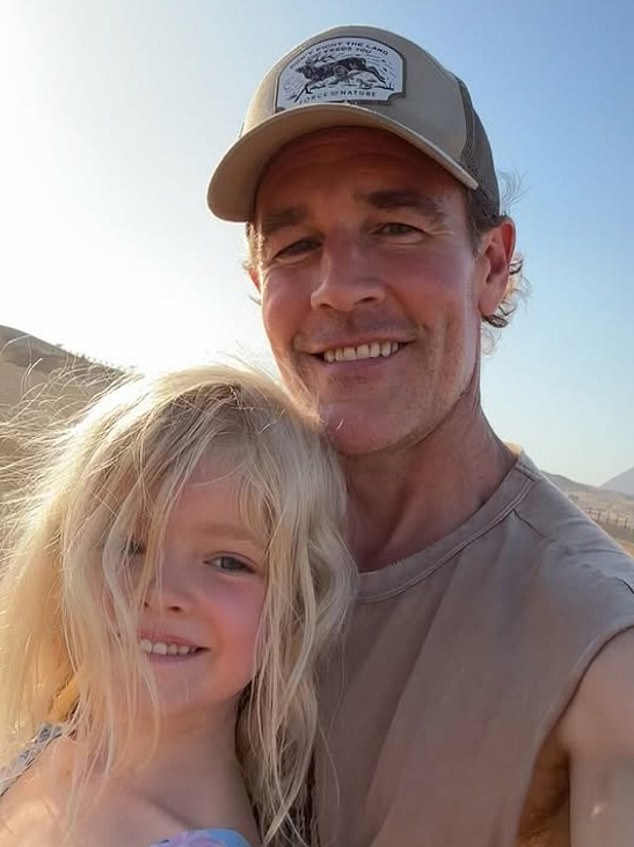 Emilia also shared advice that her father once gave her in the heartfelt, minutes-long video and said she feels like he is 'watching over' her and her family