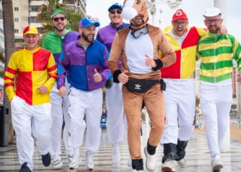 Thousands of Brits flocking to Benidorm to watch Cheltenham bracing for thunderstorms as deluge to hit on opening day